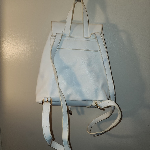 White Backpack Purse - Picture 2 of 3